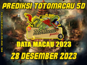 Prediksi Jitu TotoMacau 5D 28 Desember 2023